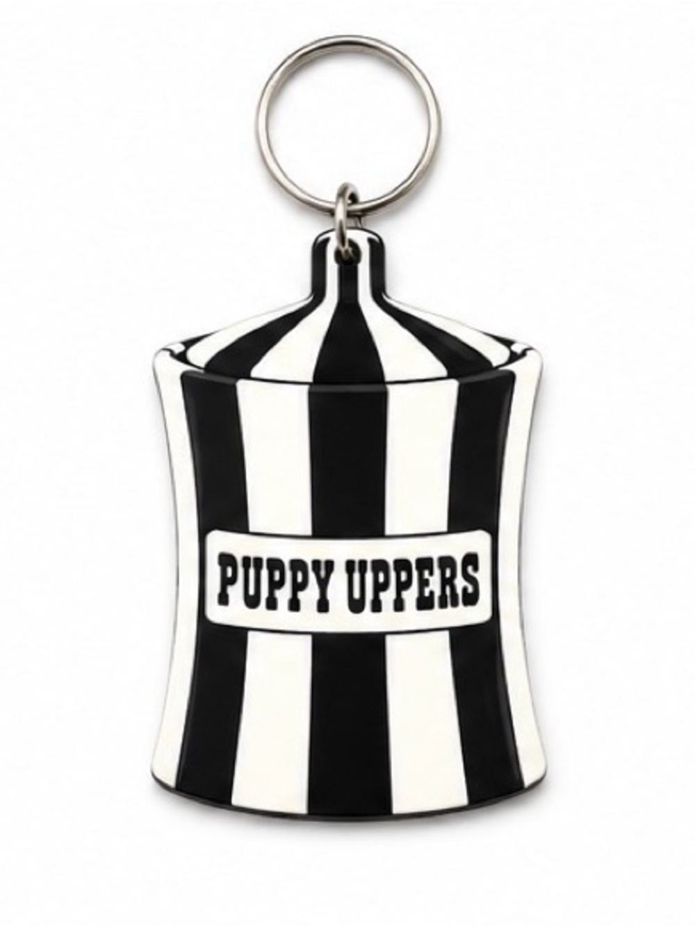 2/$25 Jonathan Adler Vice Inspired Puppy Uppers Canister Keychain